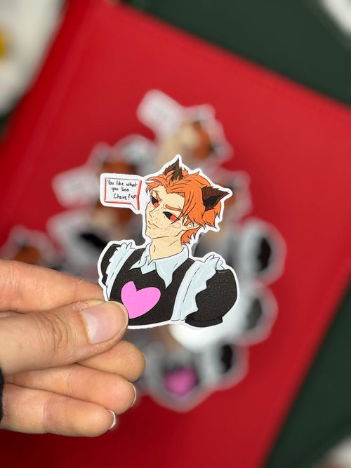 Cat boy Sticker
