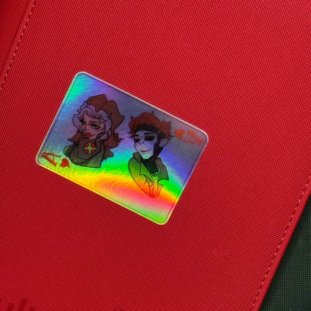 Sugah and Chere Holographic Sticker