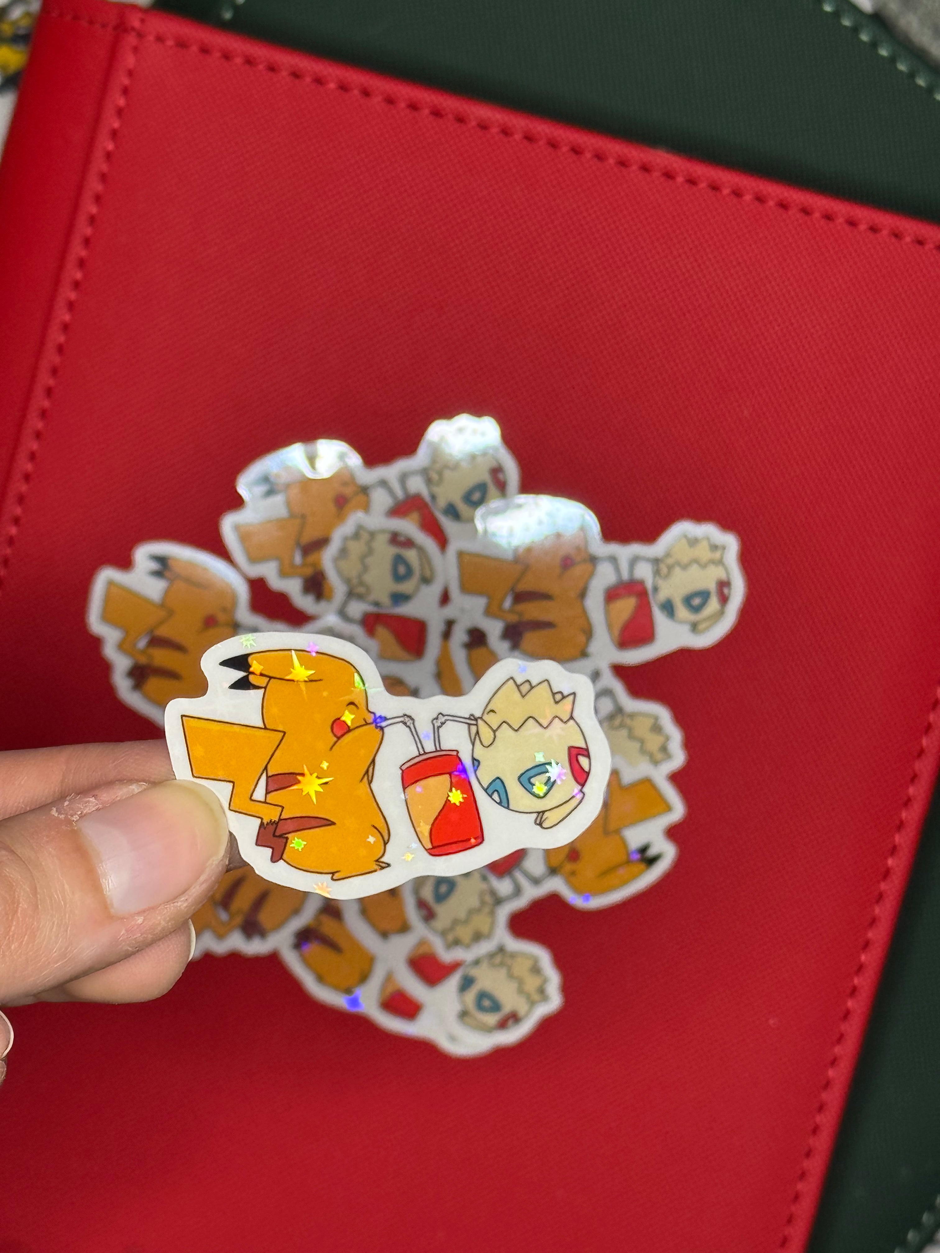 Sharing friends sticker