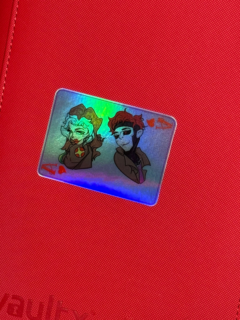 Sugah and Chere Holographic Sticker