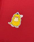 Shy duck sticker